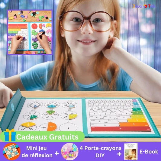 Easyfrax™ | Puzzle éducatif de fractions