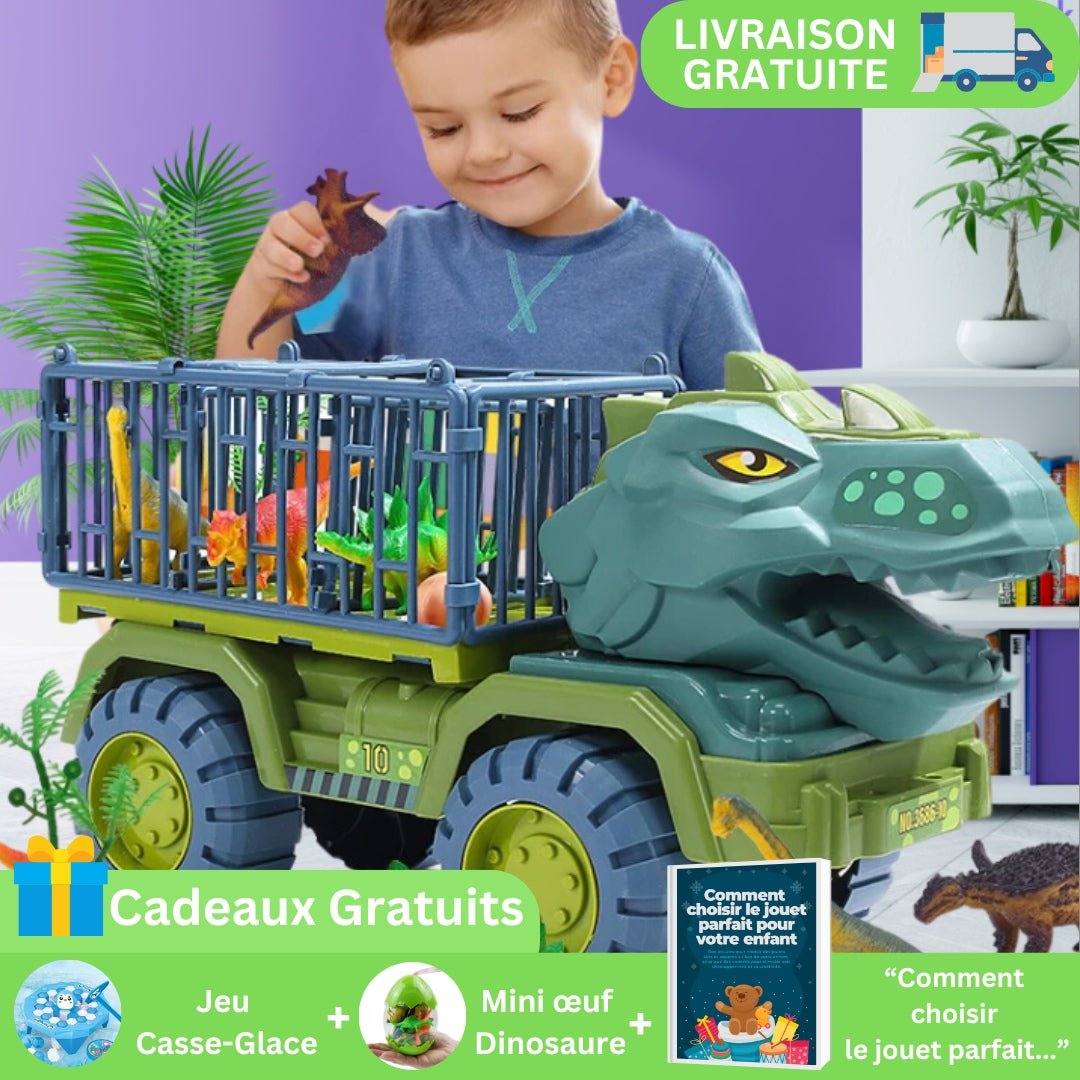 DINO - TRUCK™ | CAMION DE DINOSAURES - Jeux O'Tek