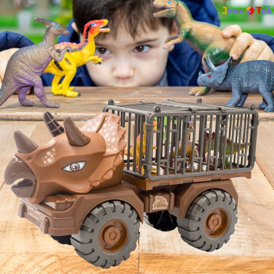 DINO-TRUCK™ | CAMION DE DINOSAURES - Jeux O'Tek