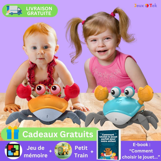 Speedy Crabby™ | Jouet interactif - Jeux O'Tek